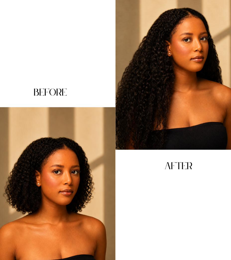 Burmese Curl Raw Hair Bundles