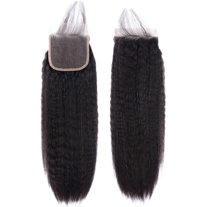 YAKI Straight Raw Hair HD Closure