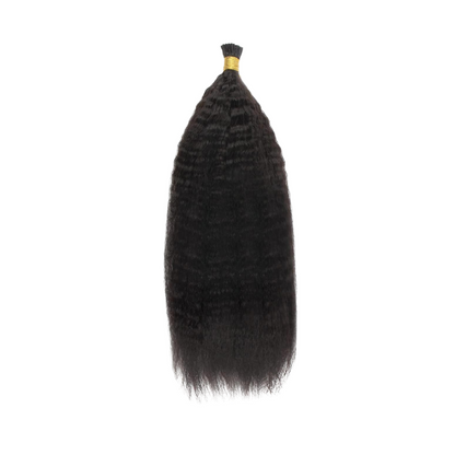 Burmese Kinky Straight Raw Hair I-Tip