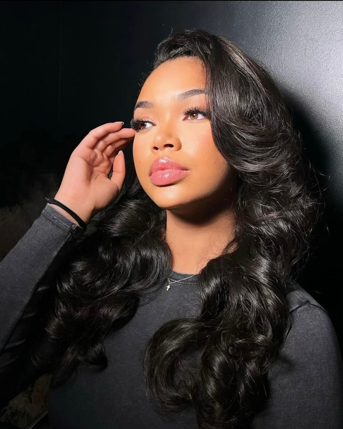 U-part wig Raw Hair Cambodian Natural Wave