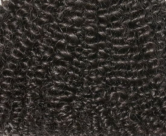Perruque Raw Hair Closure Wig 4x4 Burmese Kinky Curl